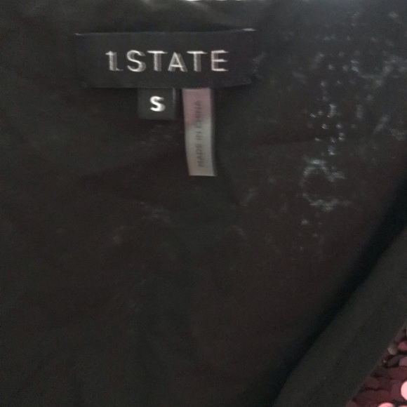NWT 1. State Sequin shift dress - Picture 5 of 5